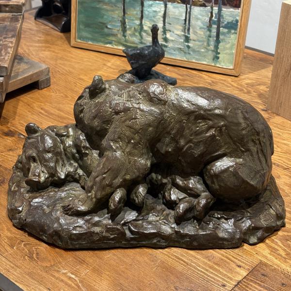 Roch Vandromme - La Saint Valentin Bronze