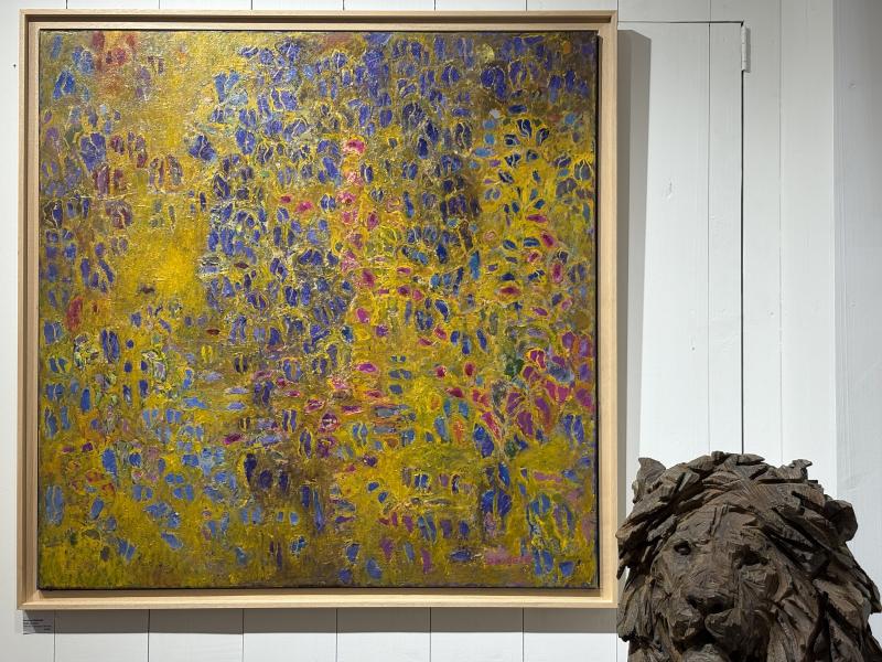 Jacques Dromart - Feuillage - HST 100/100