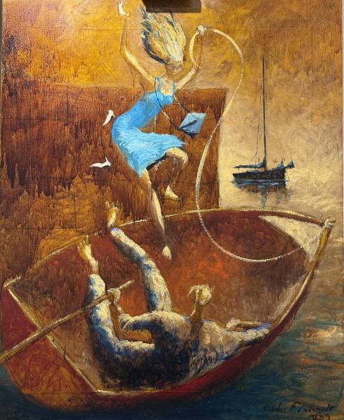 Gildas Flahault - "On y va !" - 80/100cm