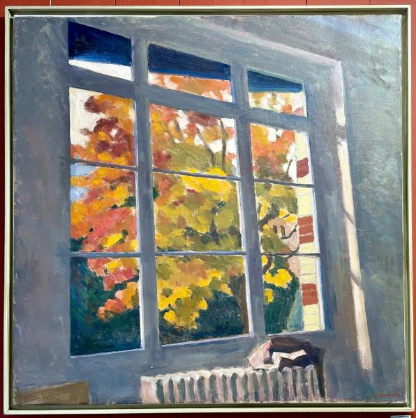 Assunta Genovesio - De l'atelier en automne - HST 100/100