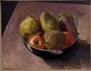 Assunta Genovesio - Pommes & poires - HST 27/35cm