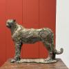 Jürgen  Lingl - Guépard debout Bronze