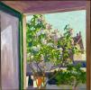 Assunta Genovesio - Atelier aux lilas - HSP 50/50cm - VENDU