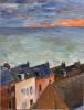 Assunta Genovesio - "Maisons du devant" HST 26/35cm